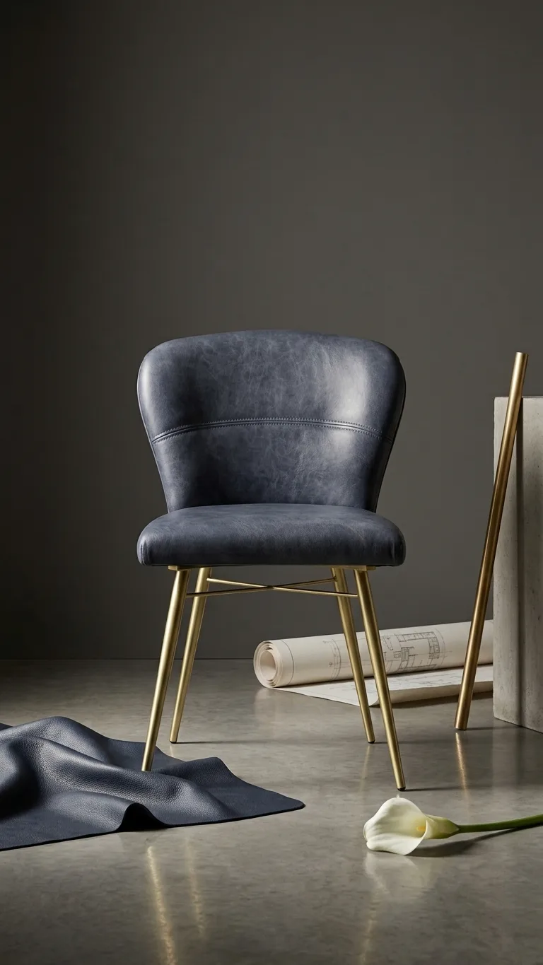 Leather Cafe Chair 07 — Venus Creatives