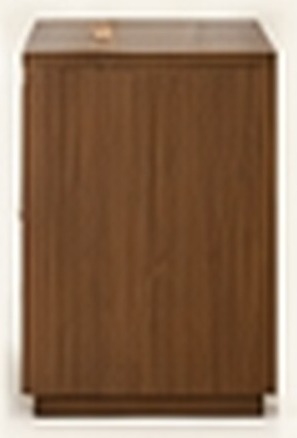 Ribbed Drawer Bedside Table — side view, concept preview, VC-HBT-008