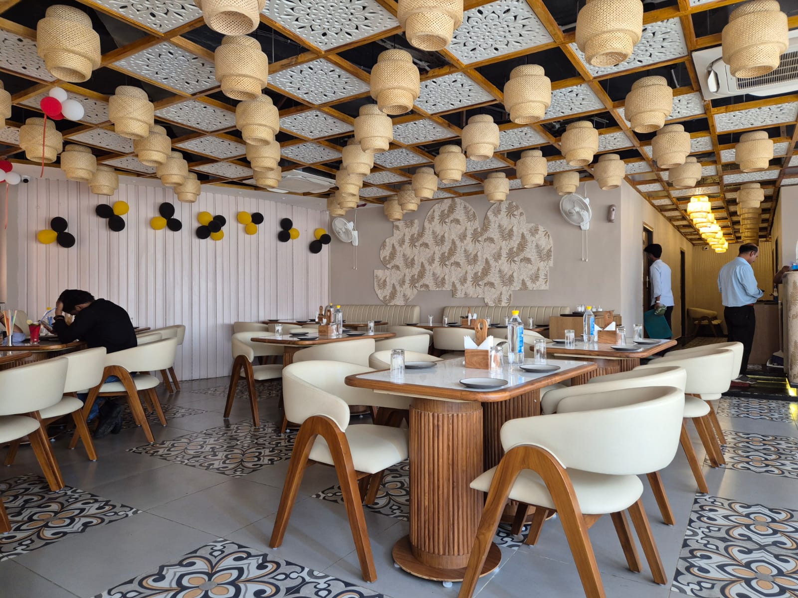 Kashika Restaurant — Restaurants furniture in Varanasi, manufactured by Venus Creatives