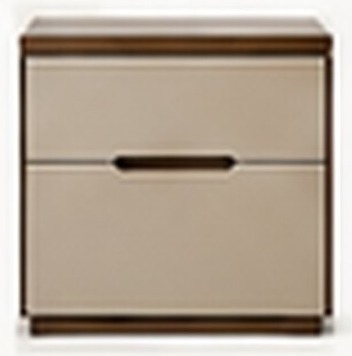 Minimal Box Bedside Table — front view, concept preview, VC-HBT-004