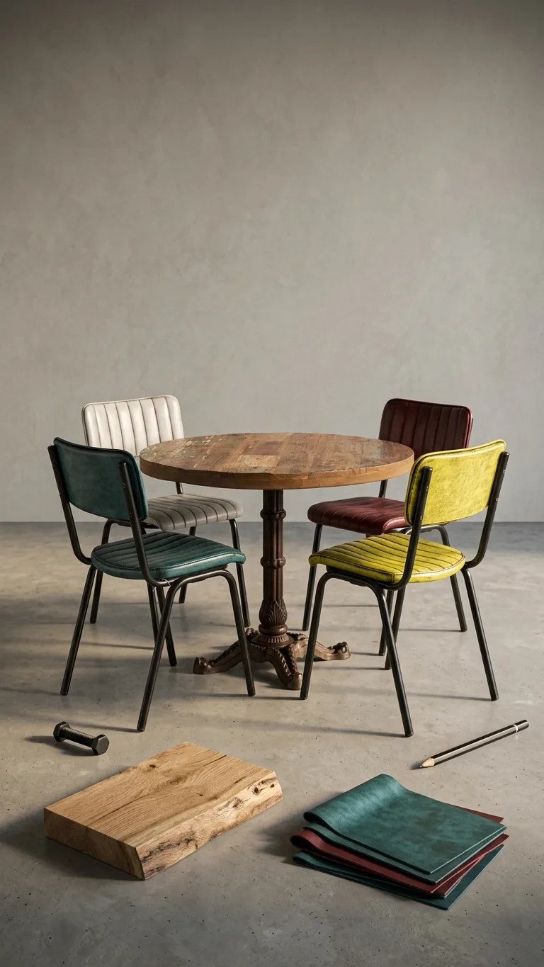 Metal Cafe Seating 09 — Venus Creatives