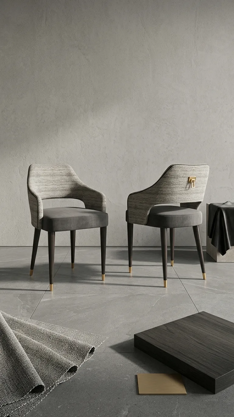 Upholstered Restaurant Chairs 01 — Venus Creatives