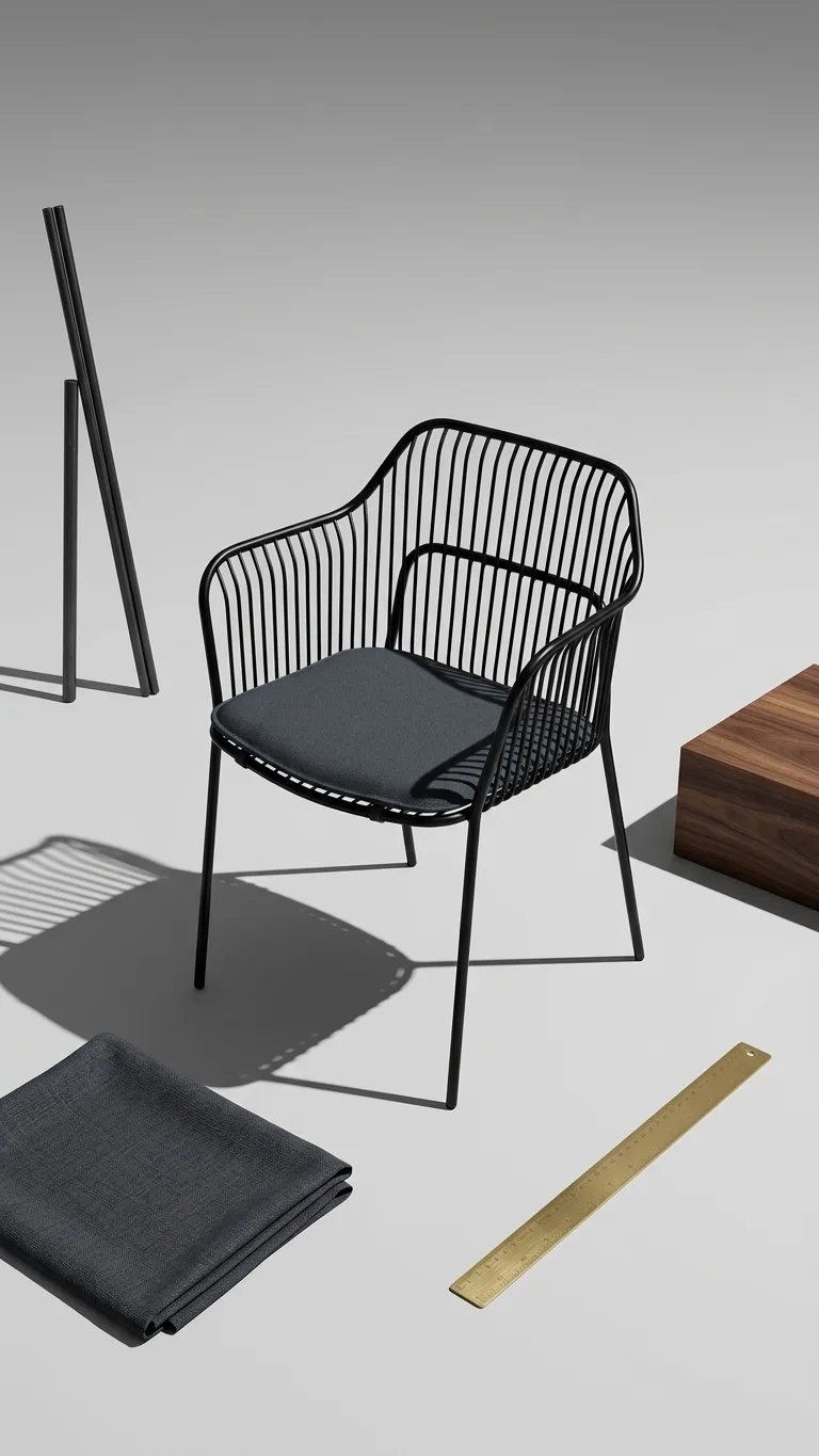 Iron Cafe Chair 09 — Venus Creatives