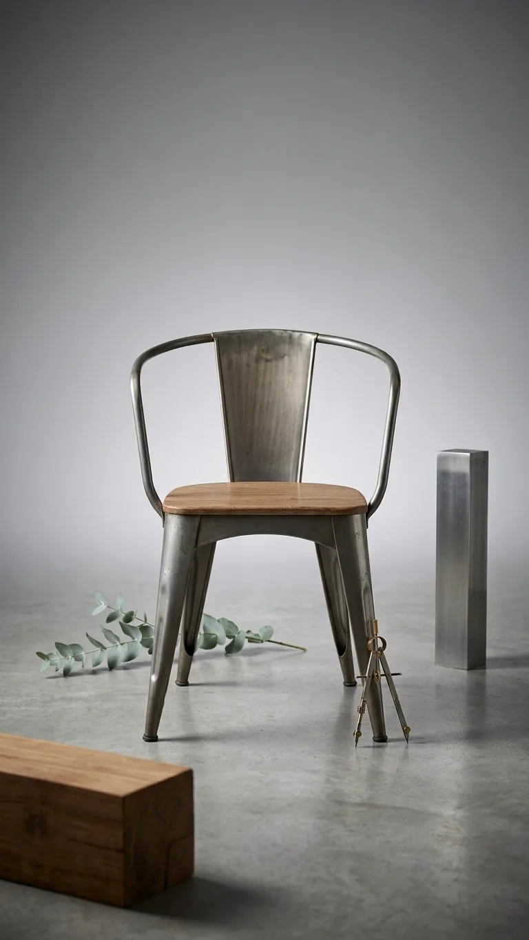 Industrial Cafe Chair 03 — Venus Creatives