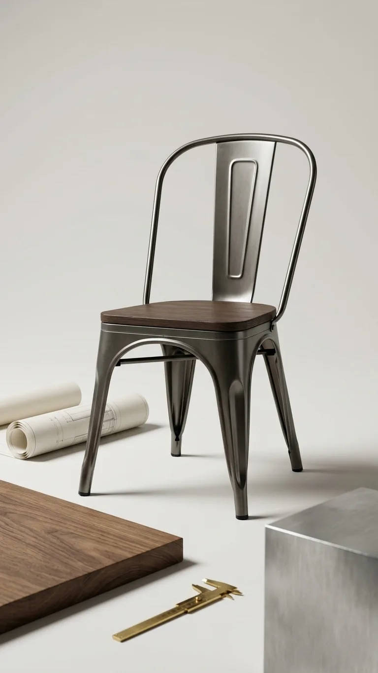 Iron Cafe Chair 15 — Venus Creatives