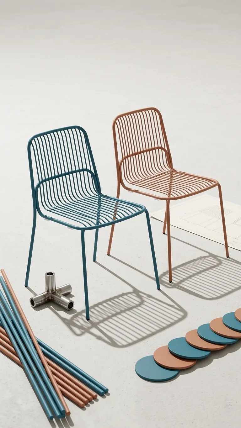 Iron Cafe Chair 06 — Venus Creatives