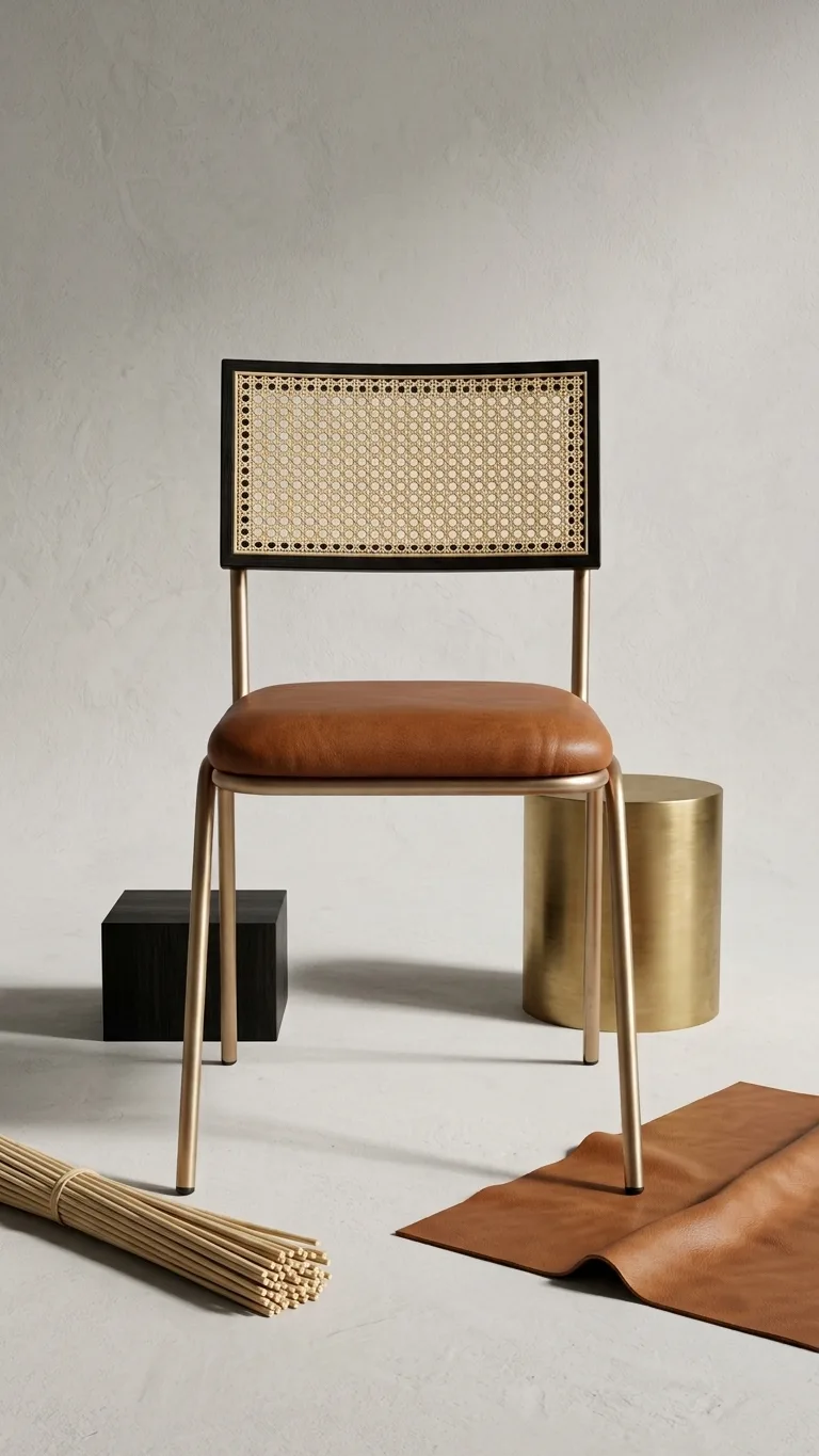 Leather Cafe Chair 05 — Venus Creatives