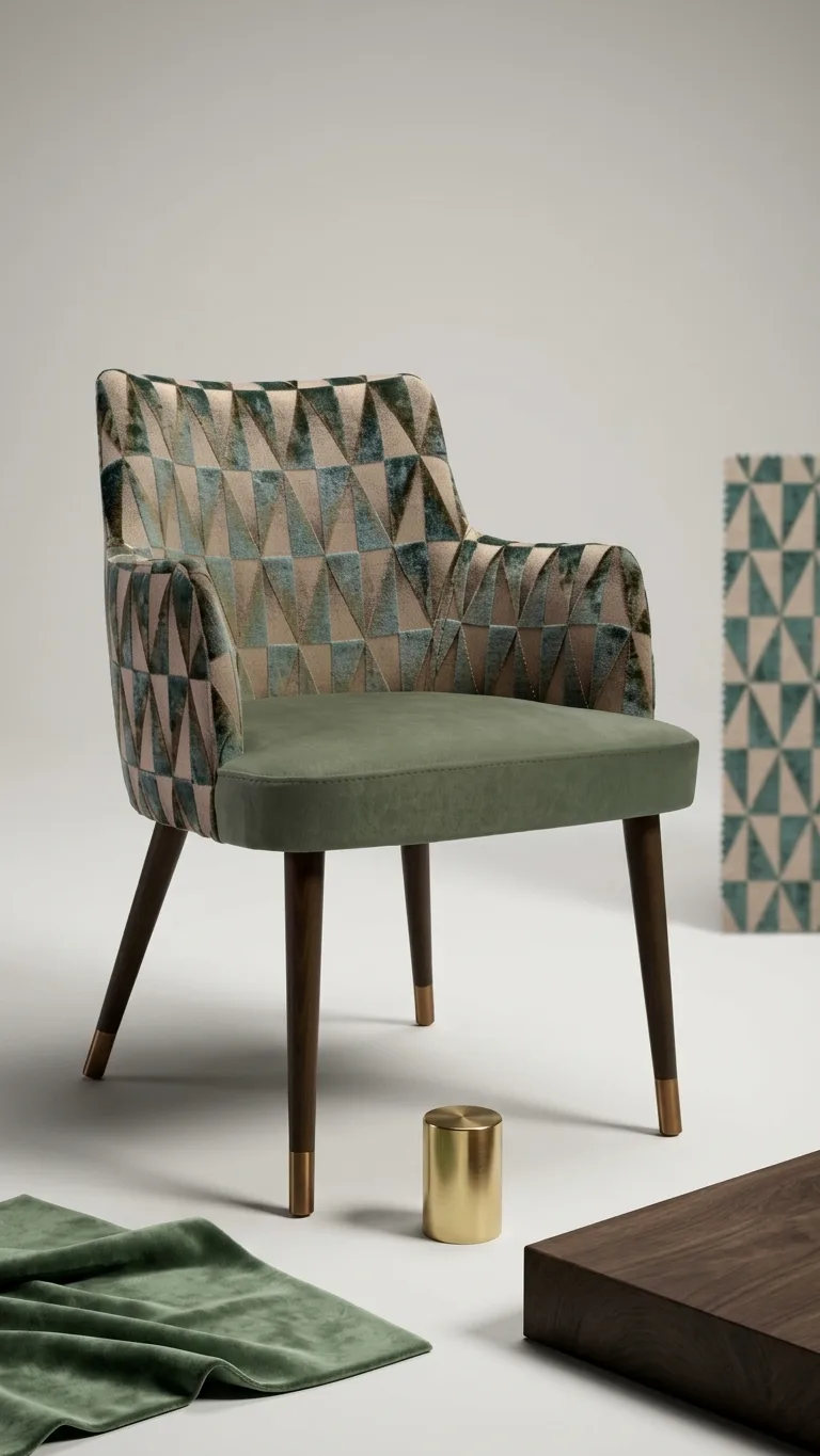 Upholstered Restaurant Chairs 03 — Venus Creatives