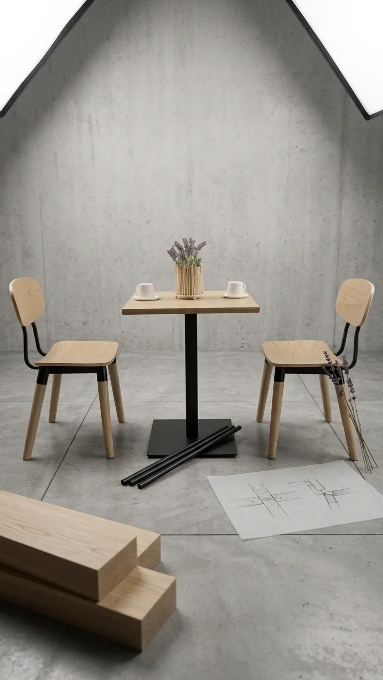 Modern Cafe Seating 08 — Venus Creatives