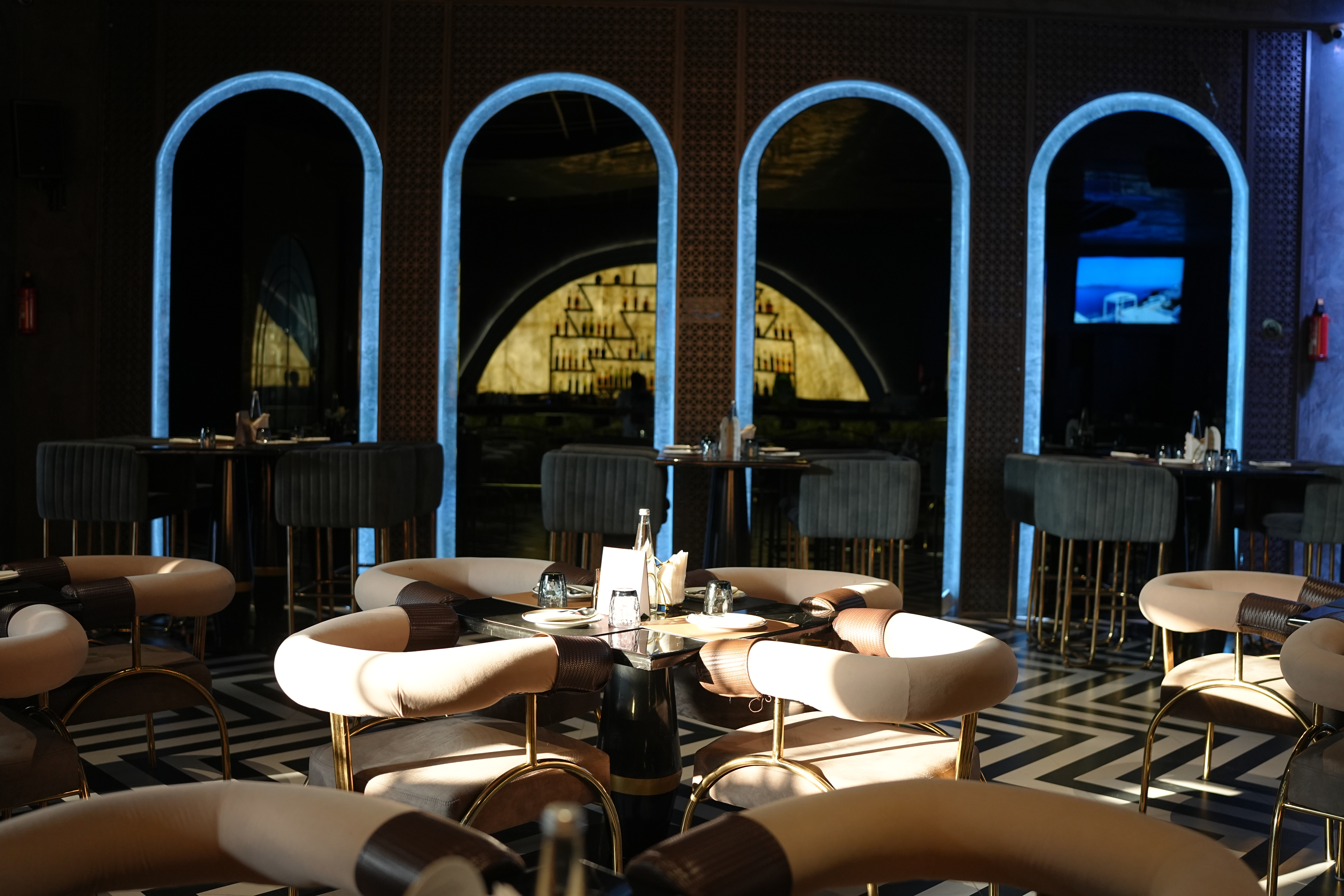 Quench House Restaurant — Restaurants furniture in Guwahati, manufactured by Venus Creatives