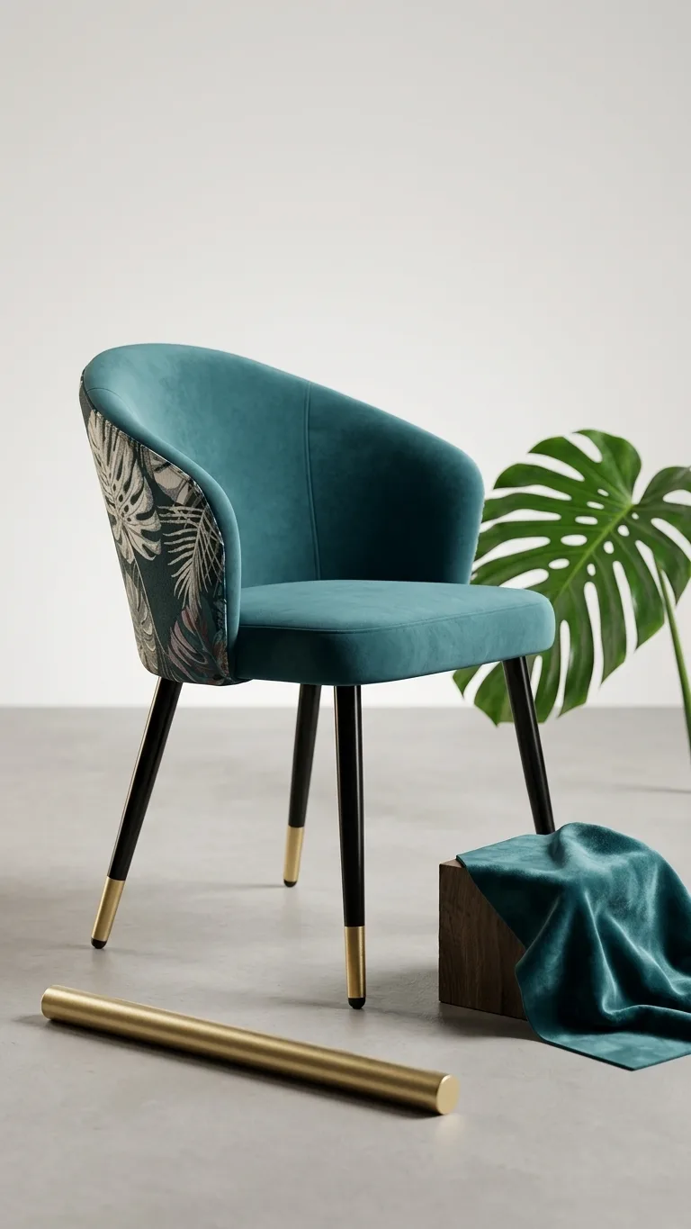 Upholstered Restaurant Chairs 04 — Venus Creatives