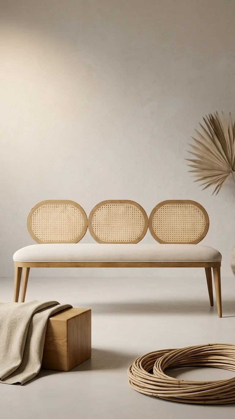 Restaurant Cane Sofa 02 — Venus Creatives