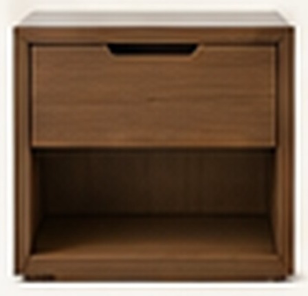 Block Bedside Table — front view, concept preview, VC-HBT-009