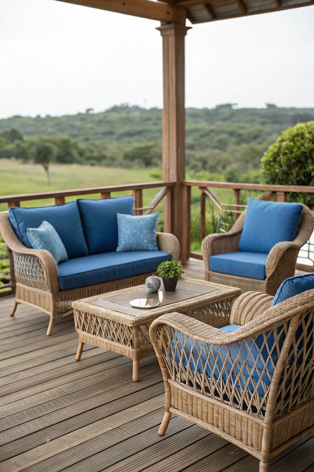 Wicker Veranda Armchair — Venus Creatives outdoor furniture