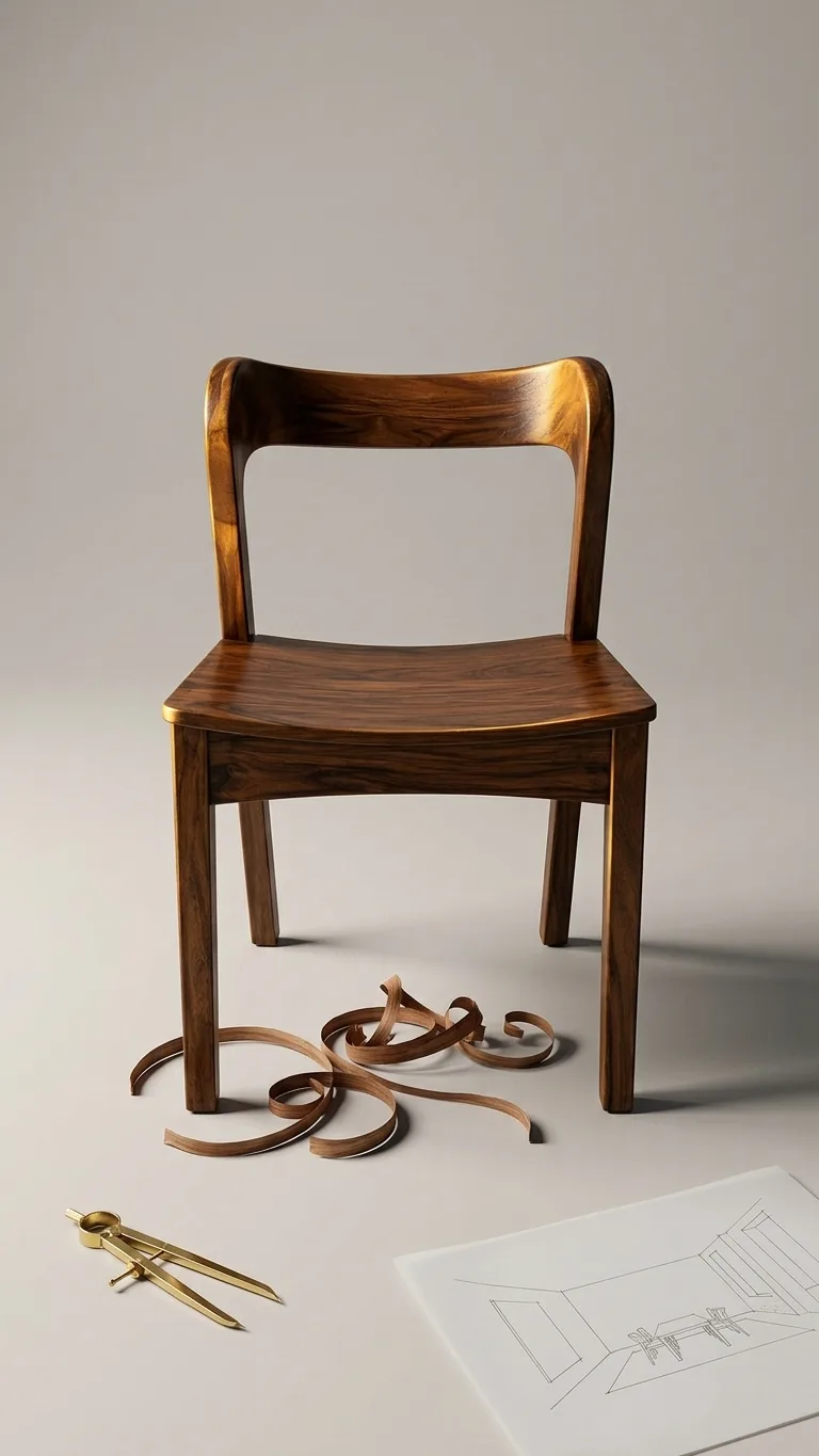 Wooden Cafe Chair 19 — Venus Creatives
