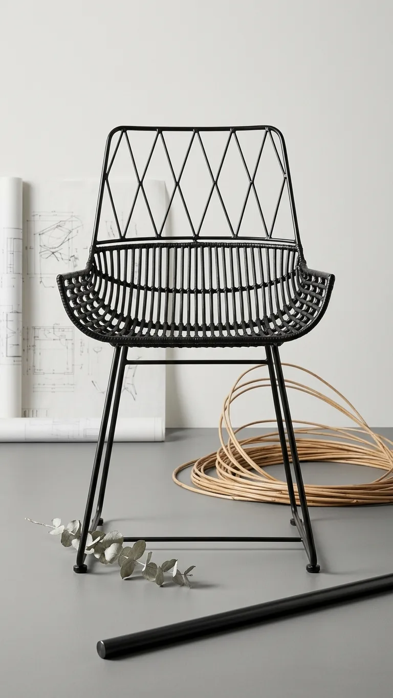 Iron Cafe Chair 12 — Venus Creatives