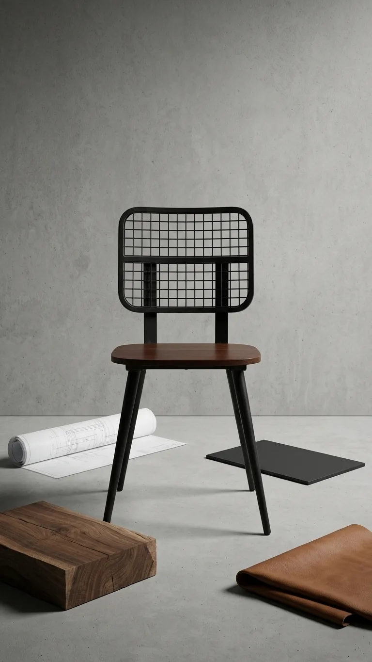 Iron Cafe Chair 03 — Venus Creatives