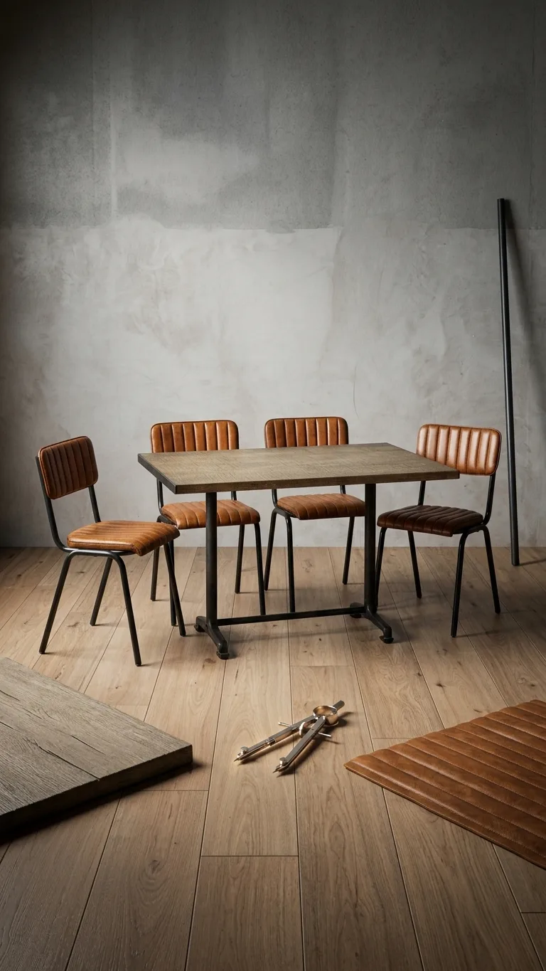 Metal Cafe Seating 07 — Venus Creatives
