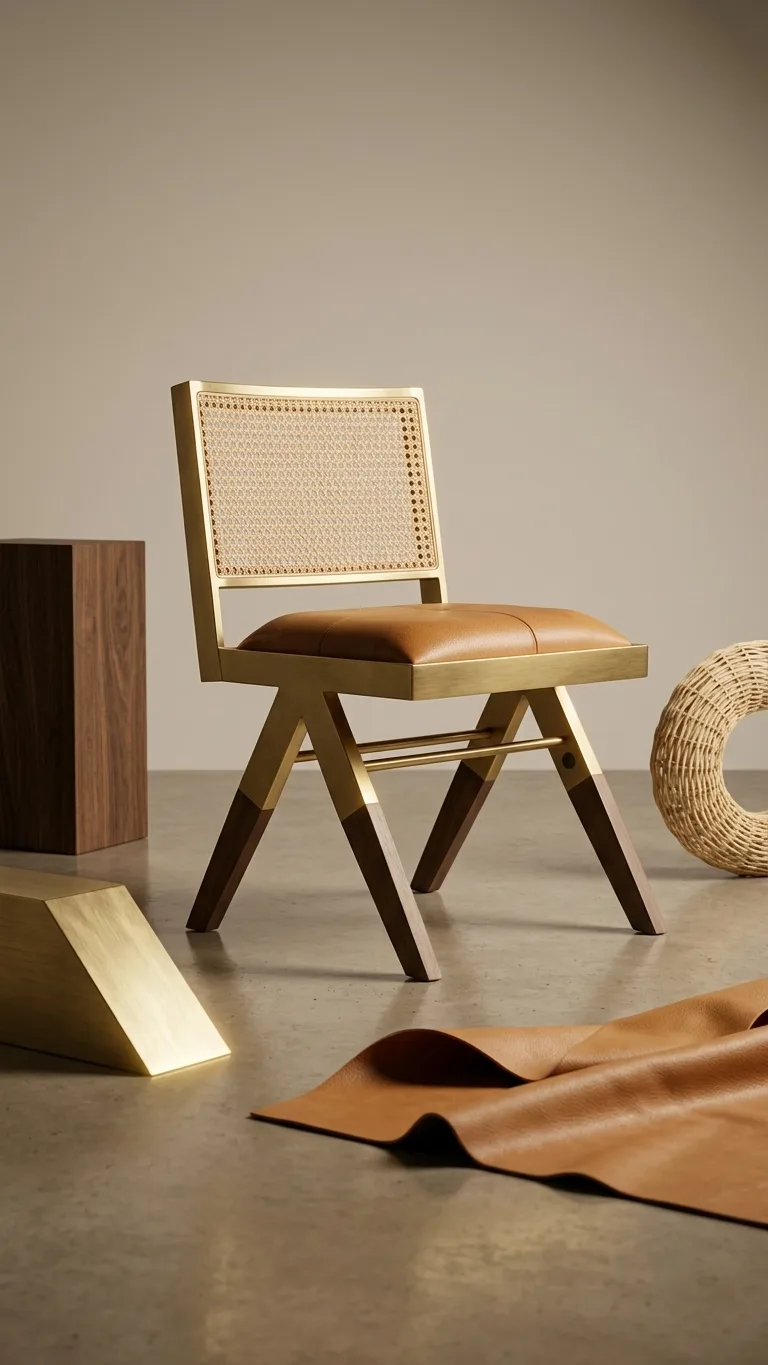 Leather Cafe Chair 04 — Venus Creatives